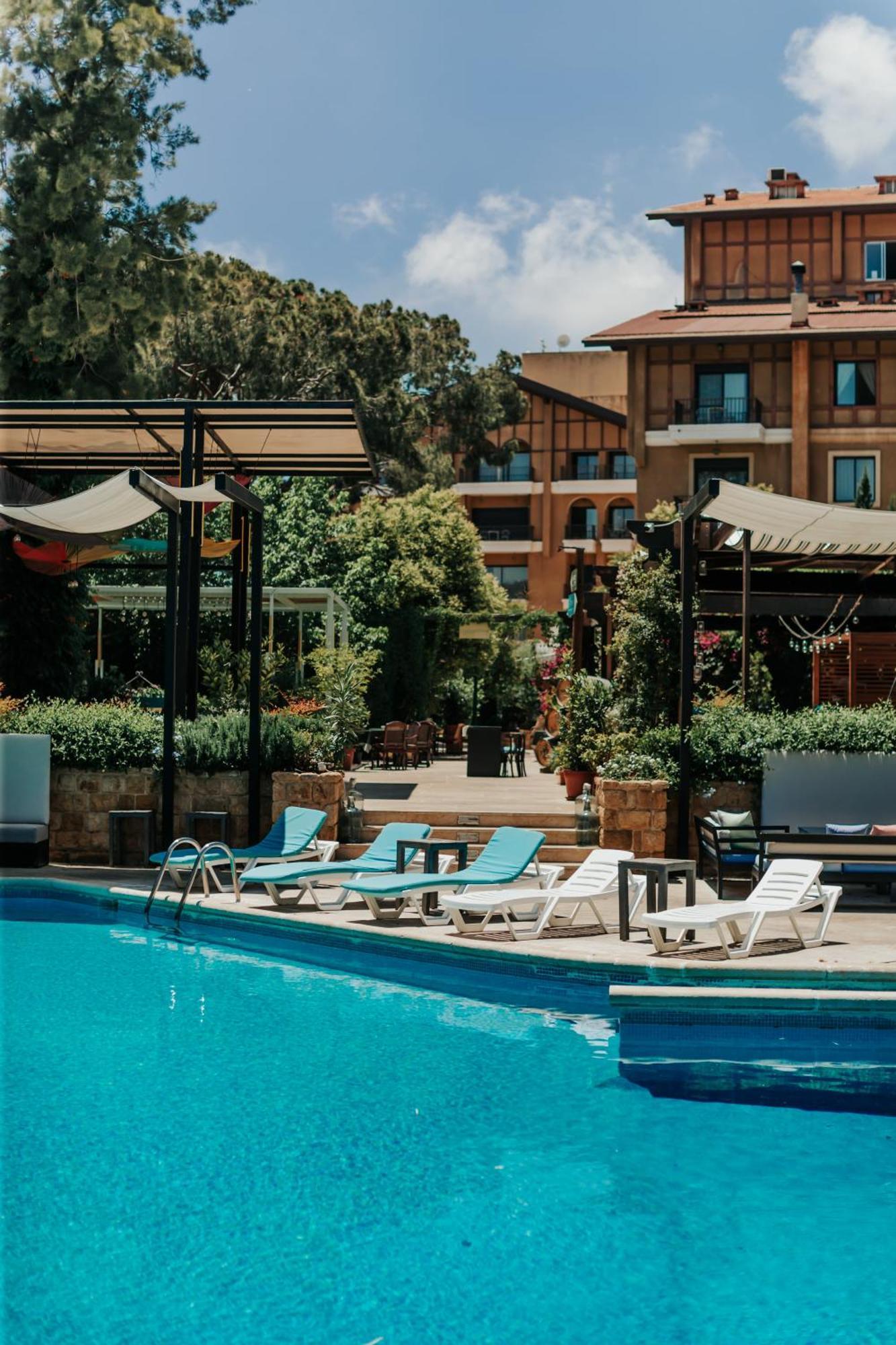 Printania Palace Hotel Brummana Buitenkant foto